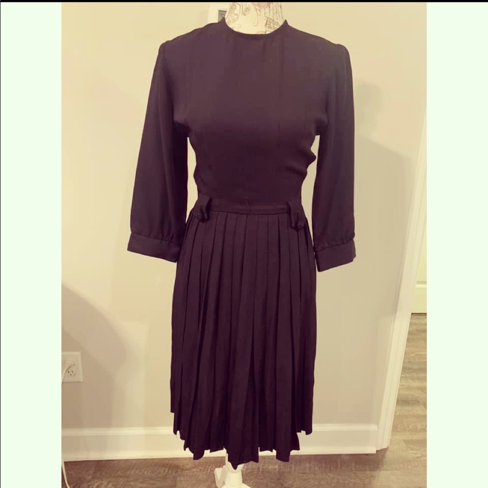 Pleated Dress with great detail